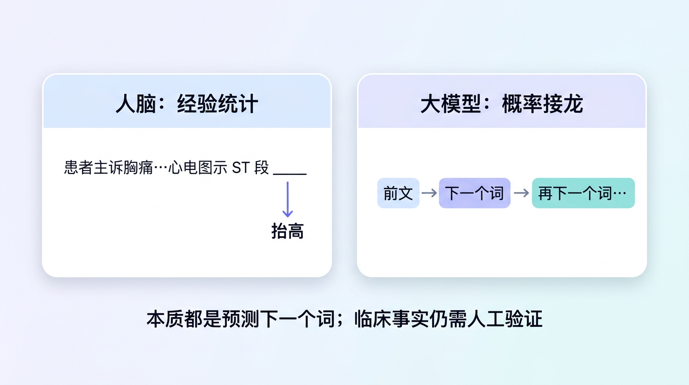 下一个词预测：人脑与大模型都在做统计接龙