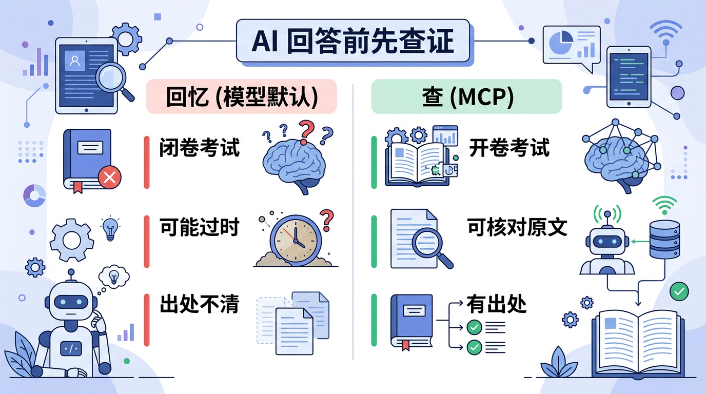 「回忆」与「查」：闭卷与开卷